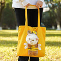 Bolsa de viagem de lona para animais de estimação