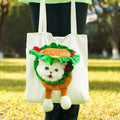 Bolsa de viagem de lona para animais de estimação